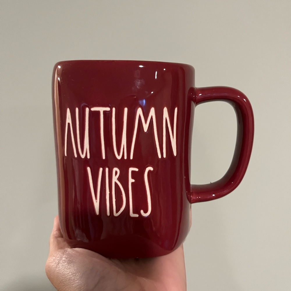 Bundle of two fall Rae Dunn mugs